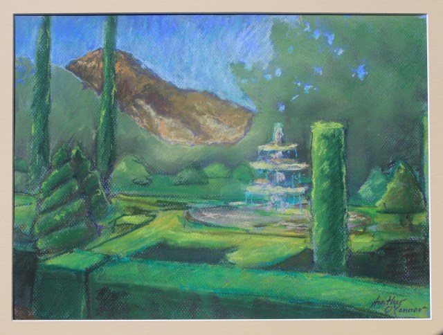 Formal Garden with fountain 