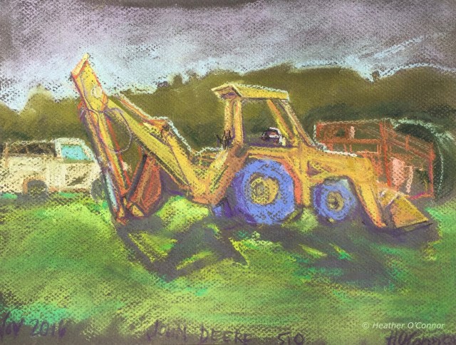 John Deere 510 at Sunny Acres